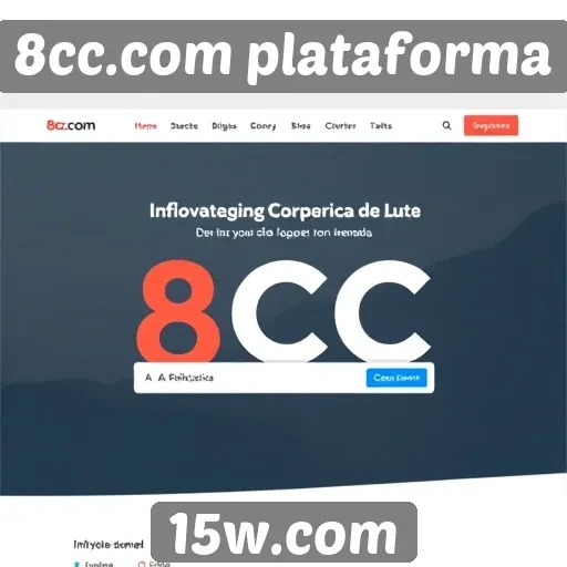 Avaliação da interface do site 8cc.com plataforma