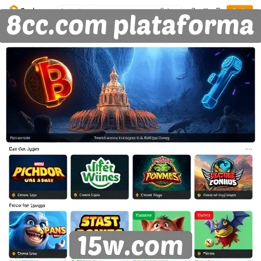Análise da variedade de jogos em 8cc.com