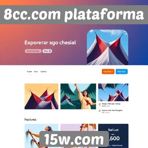 Navegação e usabilidade do site 8cc.com
